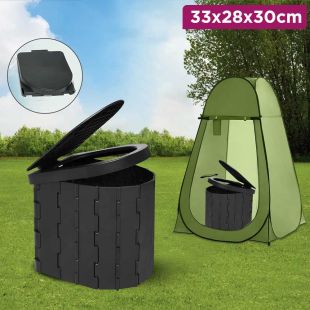 Portable Toilet for Camping - Black