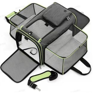 Expandable Pet Travel Carrier Bag
