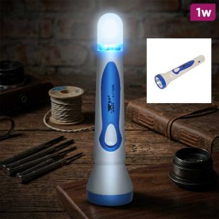 1W LED Flashlight with Lithium Battery