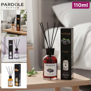 Pardole Parfum 110ml Reed Diffuser with Bamboo Sticks Various Scents by Pardole Parfum