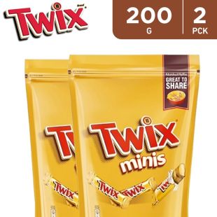 Twix Minis Twin Chocolate - 2 × 200 g