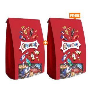 Celebrations Sharing Chocolate Bag 196 g 1 + 1 Free