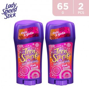Lady Speed StickTeen Spirit Anitperspirant Deodorant Pink Crush 2 x 65 g