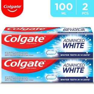 Colgate Advanced White Toothpaste 2 x 100ml