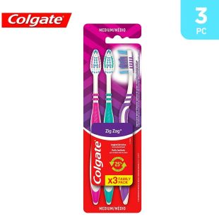 Colgate Deep Cleaning Twister Medium Toothbrush 3 Pcs