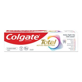 Colgate Total Active Protection Clean Mint Toothpaste 75 ml