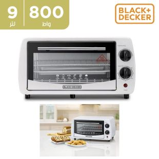 فرن 9 لتر بقوة 800 واط من Black + Decker