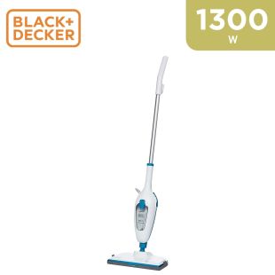 10 in 1 Steam Mop 1300W - White & Blue by Black + Decker - New Product-Open Box