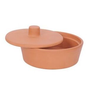 وعاء فخار مع غطاء سعة 0.4 لتر من Viapot