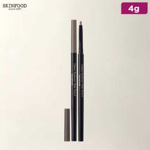 Skinfood Choco Eyebrow Slim Pencil and Powder 4g - Natural Brown