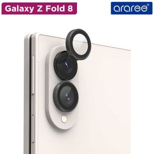 حماية كاميرا بحلقة معدنية لهاتف Galaxy Z Fold 8 عدد 1 حبة من Araree
