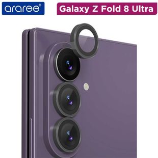 1 Pcs Metal Ring Camera Protector for Galaxy Z Fold 8 Ultra by Araree