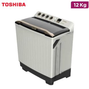 Twin Tub Washing Machine 12kg Wash / 7kg Dry by Toshiba