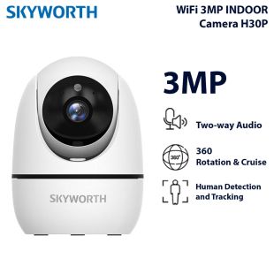 كاميرا مراقبة داخلية ذكية H30P بدقة 3 ميجابكسل 2K من Skyworth