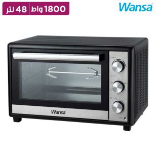 فرن كهربائي 1800 واط سعة 48 لتر من Wansa