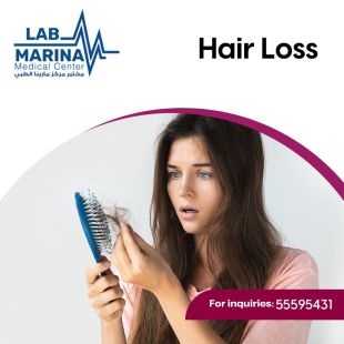 Get Your Sheeel Code and Enjoy Hair Loss at Marina Medical Lab - To Know Price of the Service Please Contact the Clinic