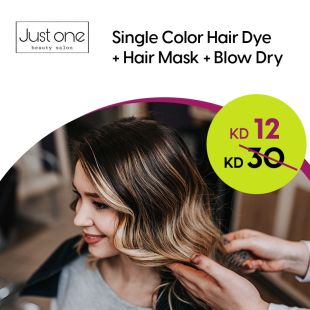 Hair Dye + Mask + Blow Dry From Just One Beauty Salon