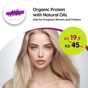 Organic Protein with Natural Oils at Hair Elegance Salon 