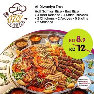 Diwaniya Platter from Ozzy Kitchen