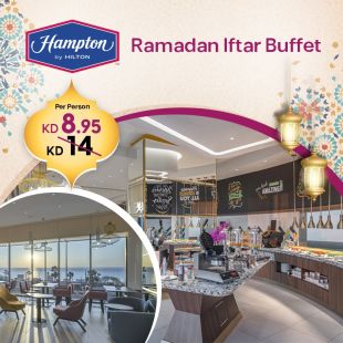 International Iftar Buffet During Ramadan at Hampton by Hilton