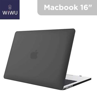 IShield Ultra Thin Hard Shell Case For MacBook 16 inch by Wiwu- Black