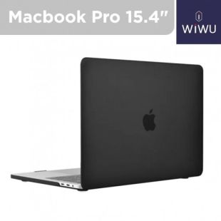 غطاء حماية متين iShield نحبف للغاية لجهاز Macbook Pro حجم 15.4 بوصة - أسود من Wiwu