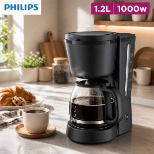 1.2L Drip Coffee Maker 1000W by Philips
