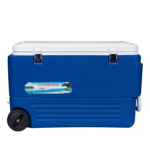 MIRALUX Portable 80L Insulated Cooler Box with Wheels