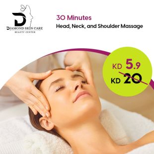  30-minute Head and Neck and Shoulder Massage from Diamond Skin Care