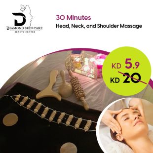  30-minute Head and Neck and Shoulder Massage from Diamond Skin Care