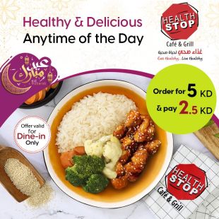 Choose What You Desire from Health Stop Cafe & Grill
