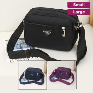 Water Resistant Oxford Cloth Crossbody Bag
