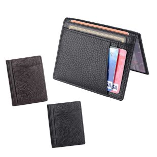Genuine Leather Multi Functional UltraThin Card Holder
