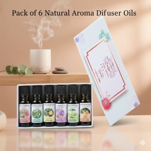 مجموعة زيوت عطرية 6 قطع