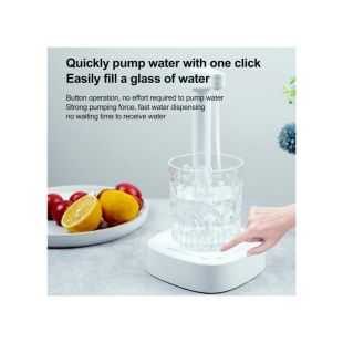 Desktop Electric Water Pump With 1800mAh Battery