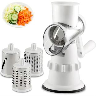3-Blade Manual Vegetable Slicer