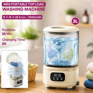 Mini Portable Top Load Washing Machine 2Kg