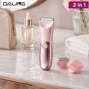2-in-1 Lady Body Hair Trimmer and Shaver by DALING