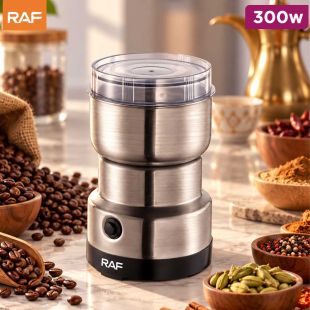 300W Electric Grinder with Stainless Steel Blades by RAF