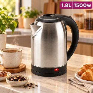 1.8L Stainless Steel Electric Kettle 1500W