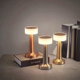 مصباح طاولة LED قابل للشحن مع تحكم باللمس 10×10×23 سم