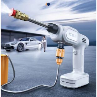 ماكينة تنظيف لاسلكية بمضخة هواء لاطارات السياره 130 واط من HI-TEX