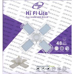 Hi Fi Fan Blade LED Bulb 48W