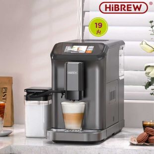 HiBREW Fully Automatic Espresso Machine Cappuccino With Grinder