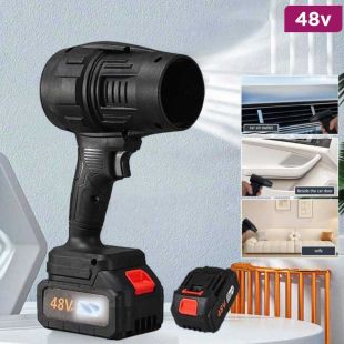 High-Speed 48V Cordless Turbo Blower with Fast Charging