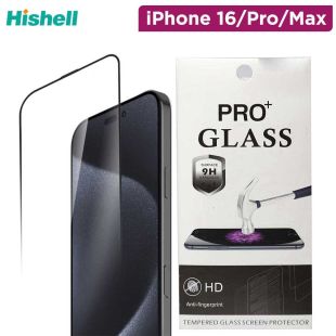 Hishell High Transparency Glass Triple Screen Protector For iPhone 16