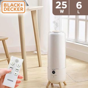 6L 25W Ultrasonic Digital Air Humidifier with Remote Control by Black + Decker