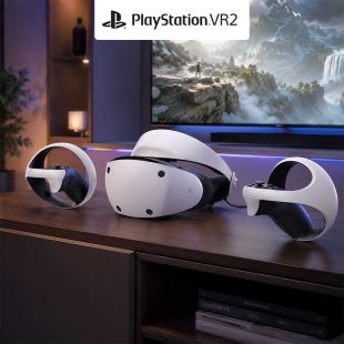 نظارة الرأس PlayStation VR2 من Sony + لعبة Horizon Call of The Mountain