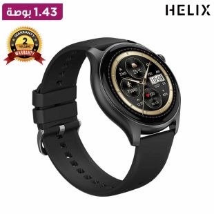 ساعة HELI-AIR الذكية بشاشة 1.43 بوصة AMOLED من HELIX