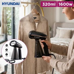 Handheld Garment Steamer 1600W with 320ml Water Tank by Hyundai